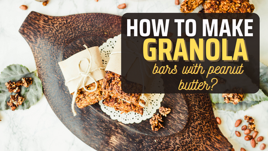 Granola Bars with peanut butter- Born Reborn Peanut butter is used in this recipe