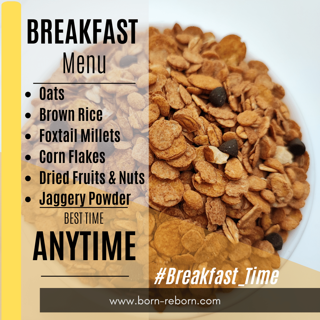 OATS MILLET MUESLI - CHOCOLATE with foxtail millet (300g)