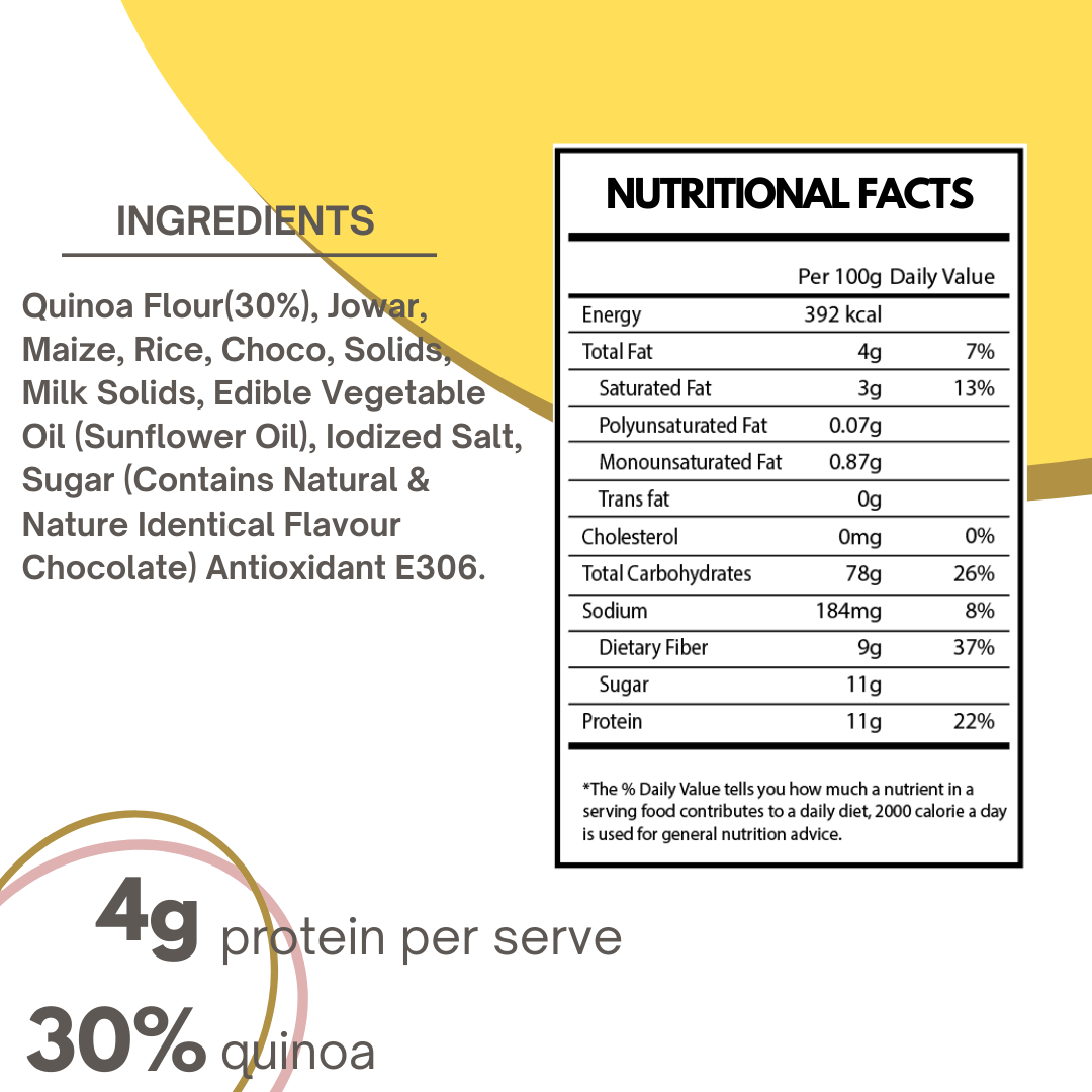 QUINOA CHOCO TRIANGLES - (300g) << Buy One - Get One >>