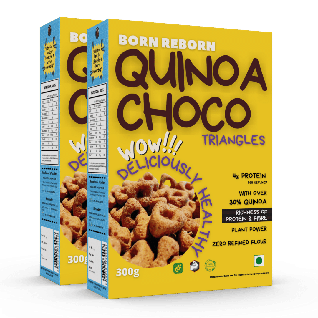 QUINOA CHOCO TRIANGLES - (300g) << Buy One - Get One >>