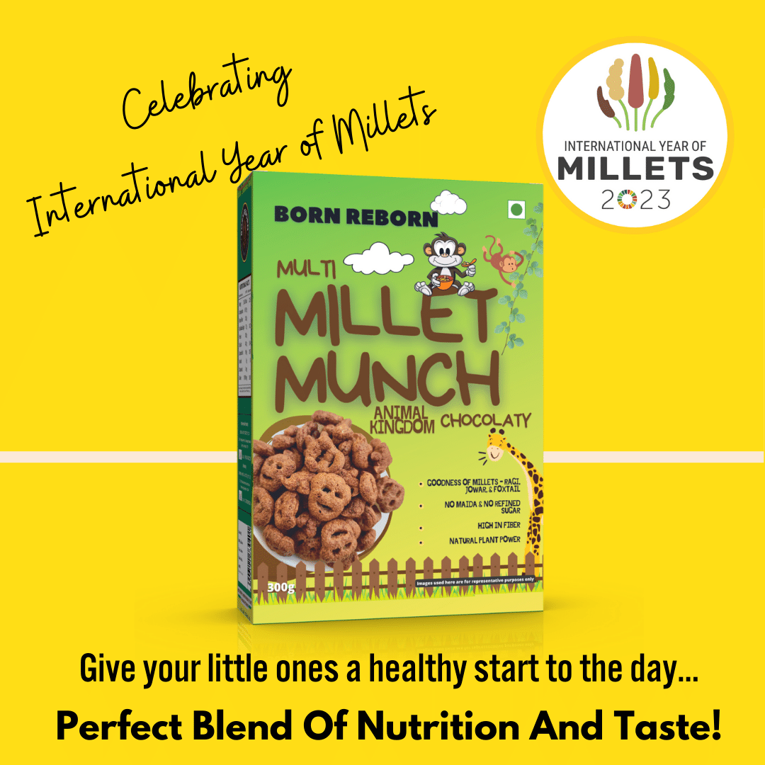 Millet Munch Chocolate for Kids - Animal Kingdom (300g)