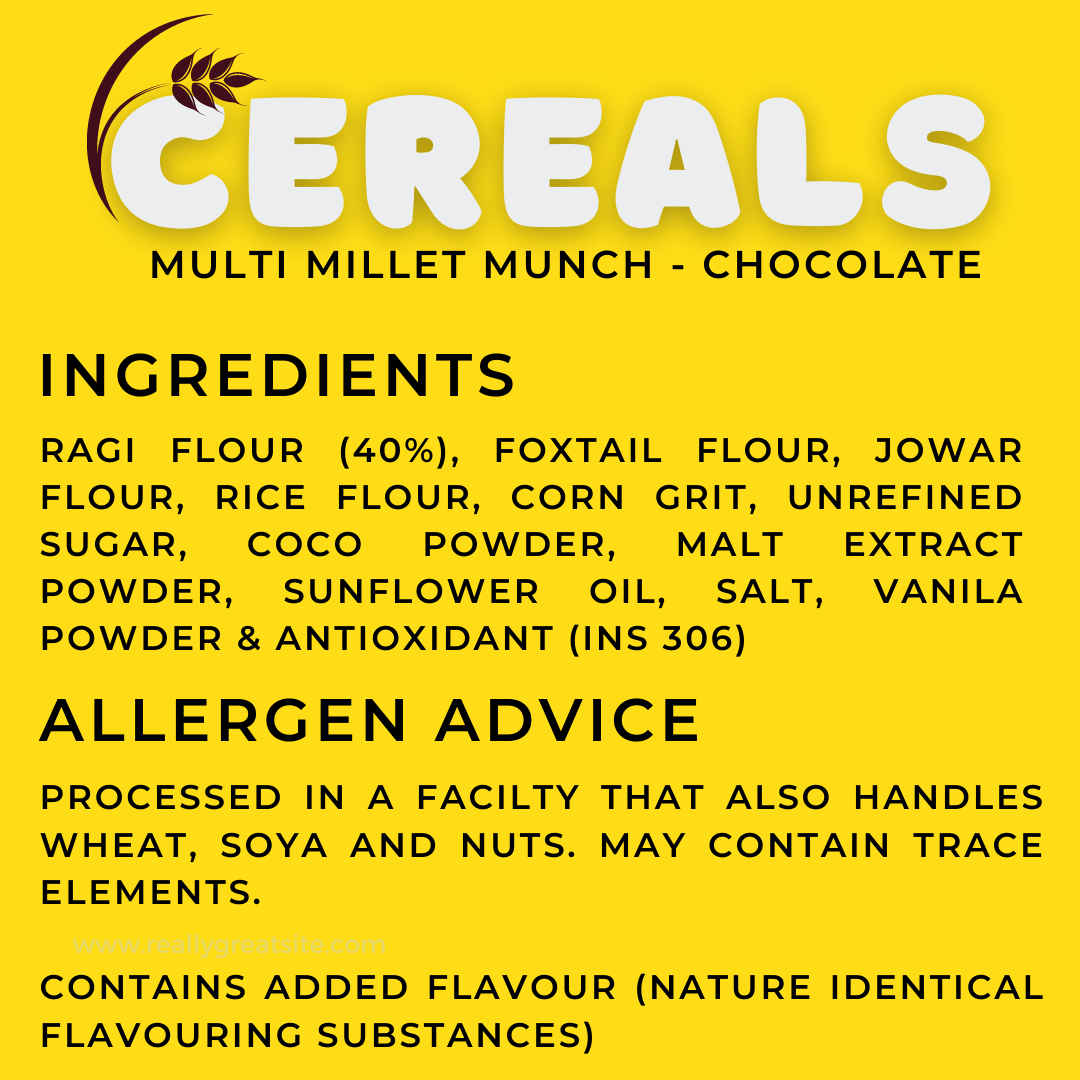 Millet Munch Chocolate for Kids - Animal Kingdom (300g)