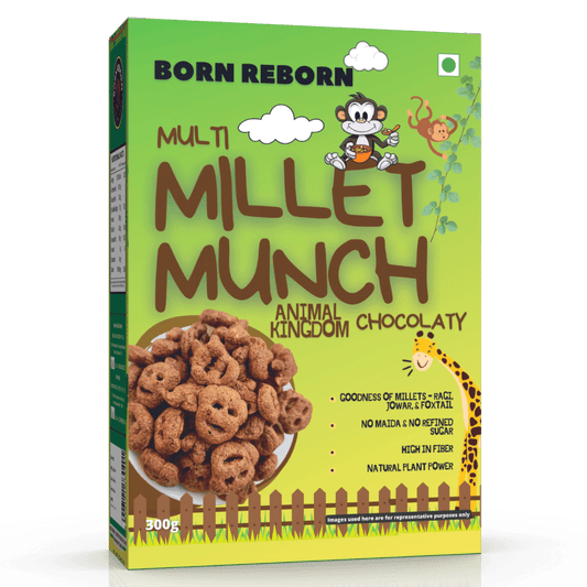 Millet Munch Chocolate for Kids - Animal Kingdom (300g)