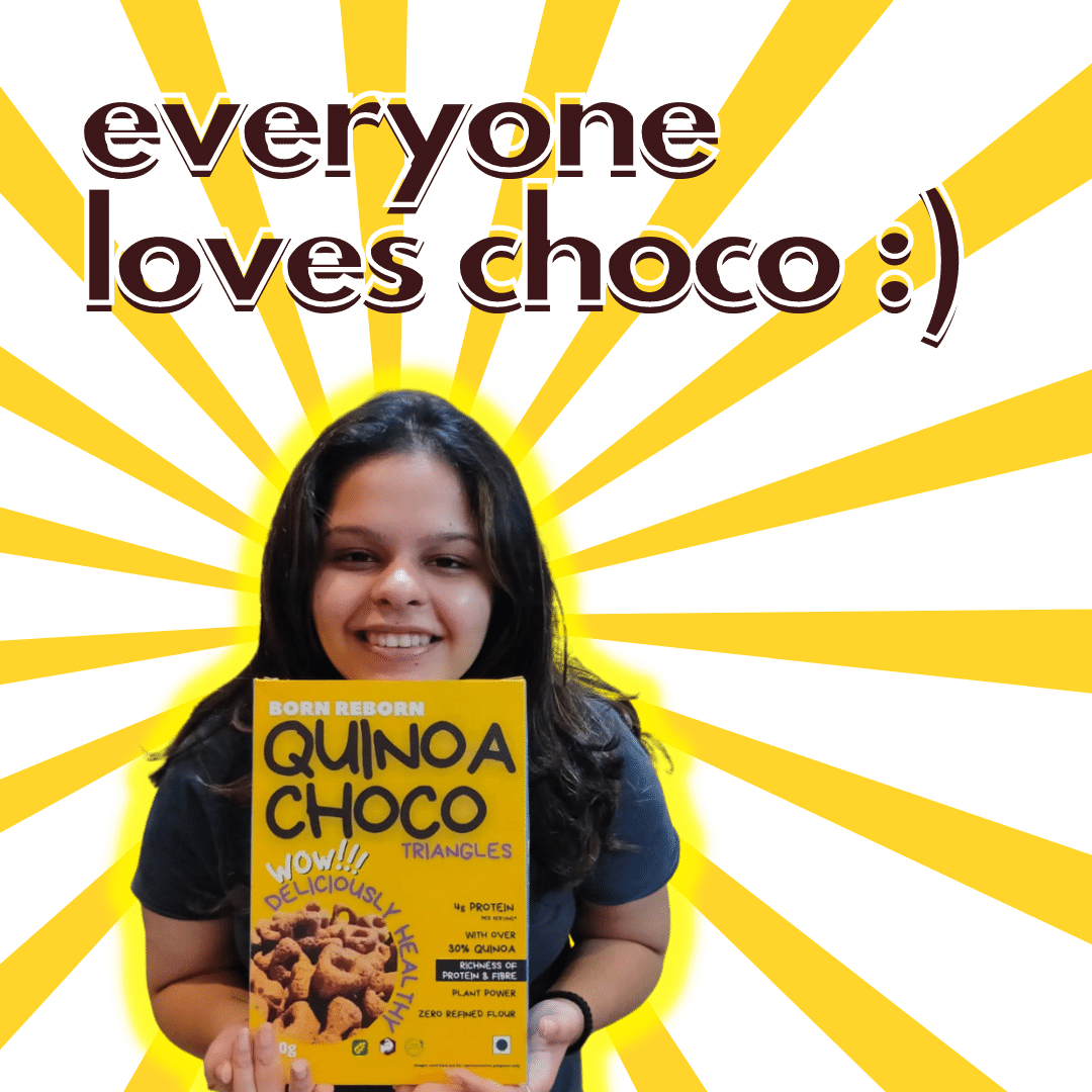 QUINOA & JOWAR CHOCO TRIANGLES - (300g)