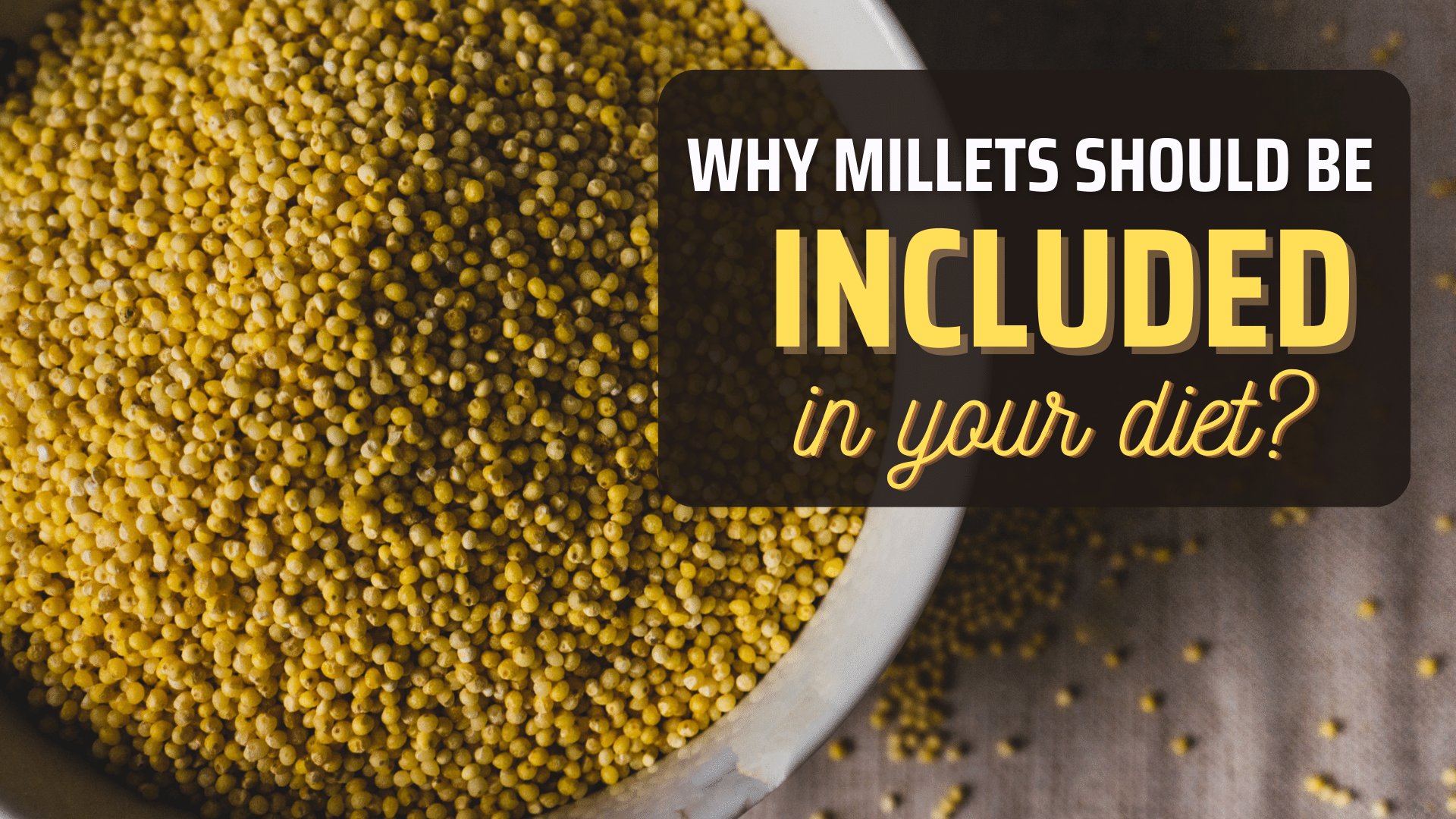 8 Reasons Why Millet Should Be Included in Your Diet? – Born Reborn