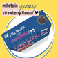 Born Reborn Strawberry Millet Munch Breakfast Cereal for Kids - Milky Way Crunch - No Maida, No Wheat and No Refined Sugar - 300g