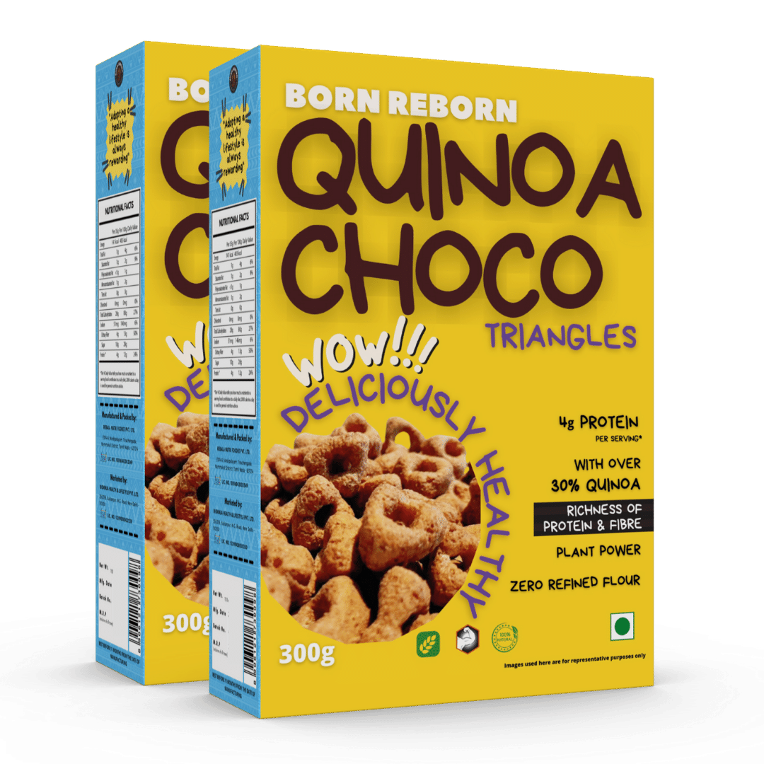 QUINOA CHOCO TRIANGLES - (300g)  << Buy One - Get One >>