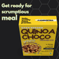 Born Reborn Quinoa Choco Triangles High in Protein and Fiber - Crunchy Chocolate Flavour - 300g