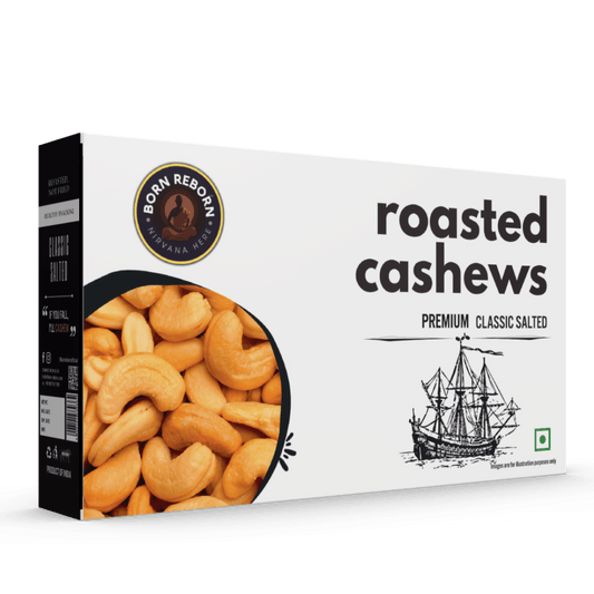 ROASTED CASHEWS - premium classic salted (200g)